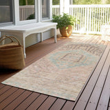 Machine Washable Indoor/ Outdoor Boho Vintage Chantille Rug