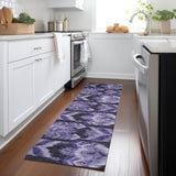 Machine Washable Indoor/ Outdoor Chantille Abstract Boho Rug
