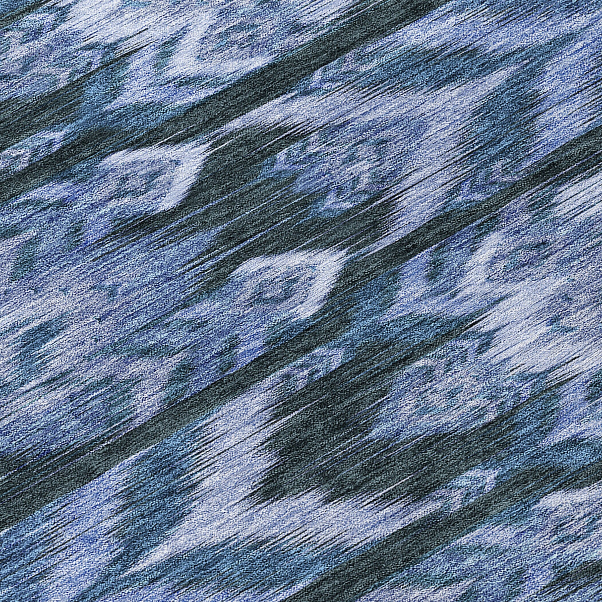 Machine Washable Indoor/ Outdoor Chantille Abstract Boho Rug