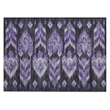 Machine Washable Indoor/ Outdoor Chantille Abstract Boho Rug