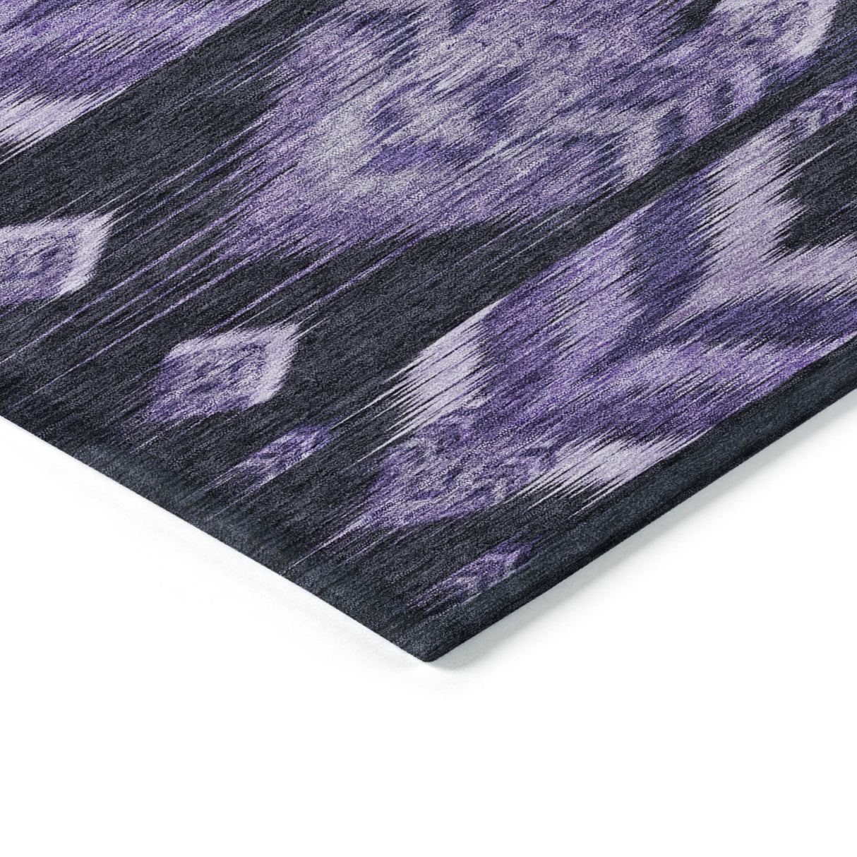 Machine Washable Indoor/ Outdoor Chantille Abstract Boho Rug