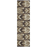 Machine Washable Indoor/ Outdoor Chantille Abstract Boho Rug