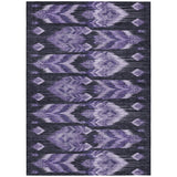 Machine Washable Indoor/ Outdoor Chantille Abstract Boho Rug