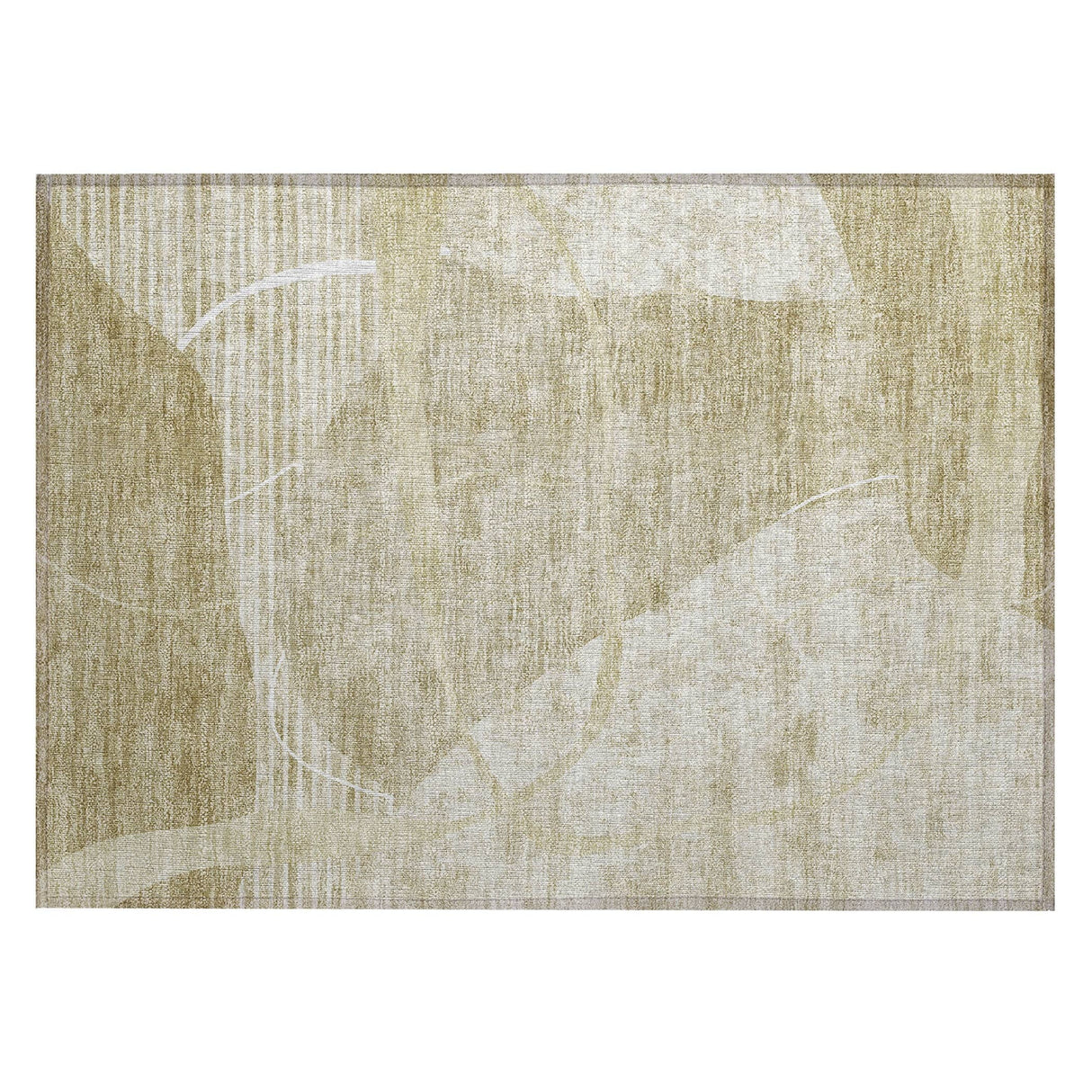 Machine Washable Indoor/ Outdoor Chantille Abstract Modern Rug