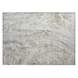 Machine Washable Indoor/ Outdoor Chantille Abstract Modern Rug