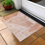 Machine Washable Indoor/ Outdoor Chantille Abstract Modern Rug