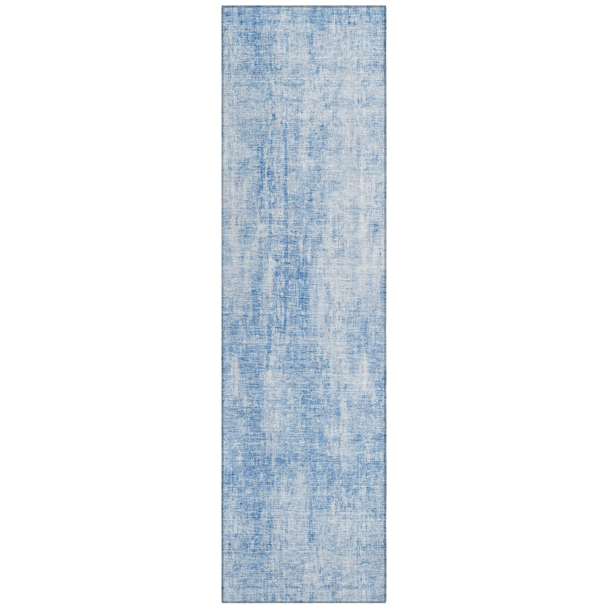 Machine Washable Indoor/ Outdoor Chantille Abstract Solid Rug