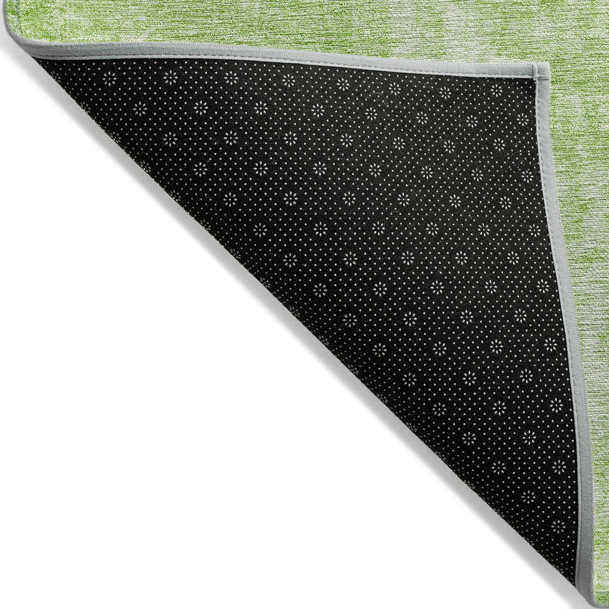 Machine Washable Indoor/ Outdoor Chantille Abstract Solid Rug