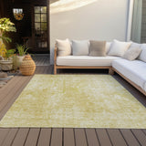 Machine Washable Indoor/ Outdoor Chantille Abstract Solid Rug