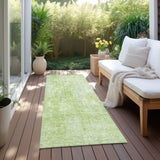 Machine Washable Indoor/ Outdoor Chantille Abstract Solid Rug