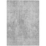 Machine Washable Indoor/ Outdoor Chantille Abstract Solid Rug