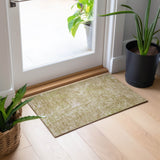 Machine Washable Indoor/ Outdoor Chantille Abstract Watercolor Rug