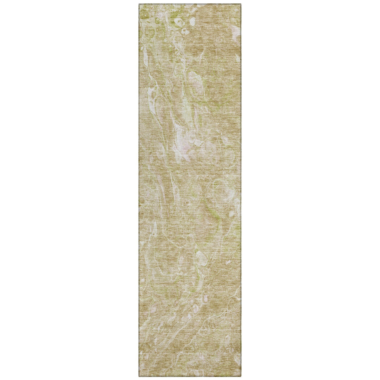 Machine Washable Indoor/ Outdoor Chantille Abstract Watercolor Rug