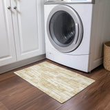 Machine Washable Indoor/ Outdoor Chantille Abstract Watercolor Rug