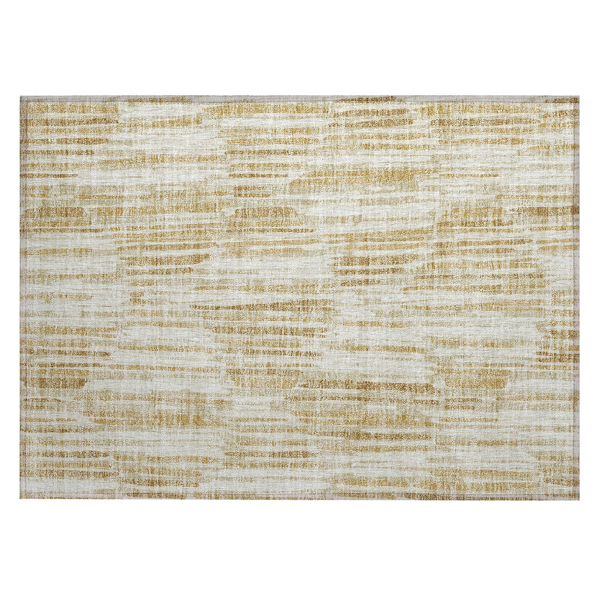 Machine Washable Indoor/ Outdoor Chantille Abstract Watercolor Rug