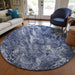 Machine Washable Indoor/ Outdoor Chantille Abstract Watercolor Rug