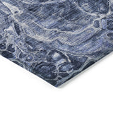Machine Washable Indoor/ Outdoor Chantille Abstract Watercolor Rug