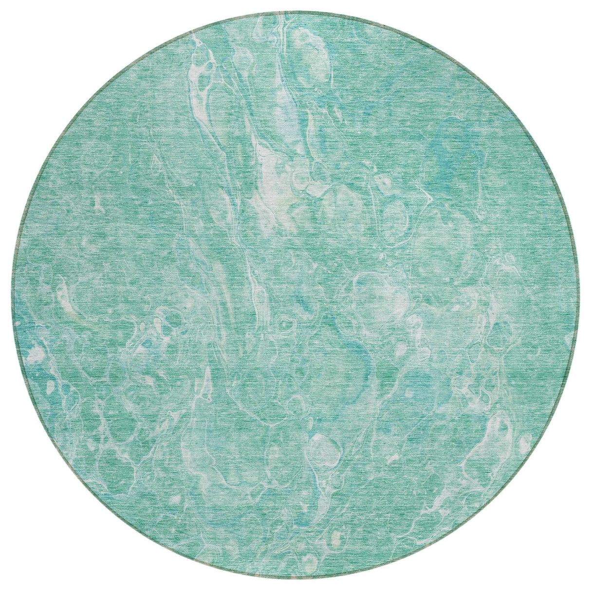 Machine Washable Indoor/ Outdoor Chantille Abstract Watercolor Rug