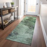 Machine Washable Indoor/ Outdoor Chantille Abstract Watercolor Rug