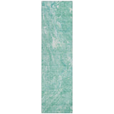Machine Washable Indoor/ Outdoor Chantille Abstract Watercolor Rug