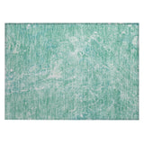 Machine Washable Indoor/ Outdoor Chantille Abstract Watercolor Rug