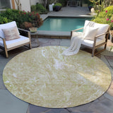 Machine Washable Indoor/ Outdoor Chantille Abstract Watercolor Rug