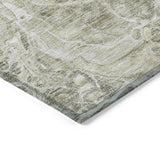 Machine Washable Indoor/ Outdoor Chantille Abstract Watercolor Rug