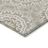Machine Washable Indoor/ Outdoor Chantille Boho Global Rug