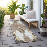 Machine Washable Indoor/ Outdoor Chantille Boho Global Rug
