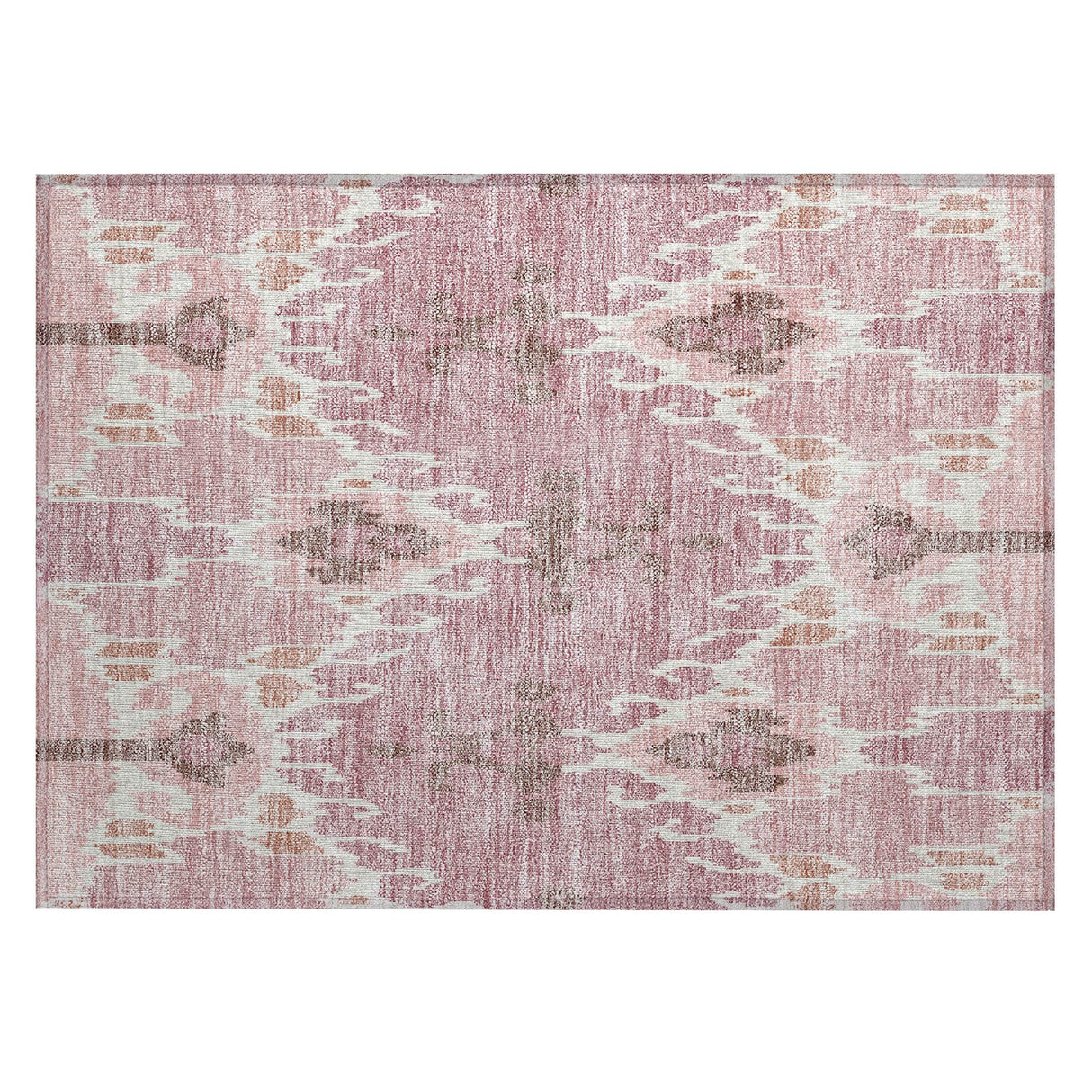 Machine Washable Indoor/ Outdoor Chantille Boho Global Rug