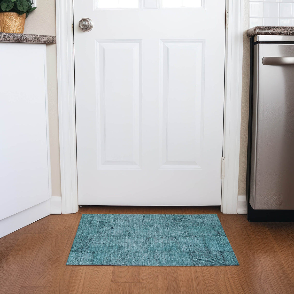 Machine Washable Indoor/ Outdoor Chantille Boho Moroccan Rug