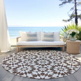 Machine Washable Indoor/ Outdoor Chantille Boho Morrocan Rug