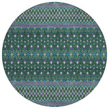 Machine Washable Indoor/ Outdoor Chantille Boho Morrocan Rug