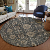 Machine Washable Indoor/ Outdoor Chantille Boho Rug