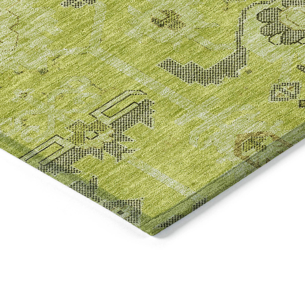 Machine Washable Indoor/ Outdoor Chantille Boho Rug