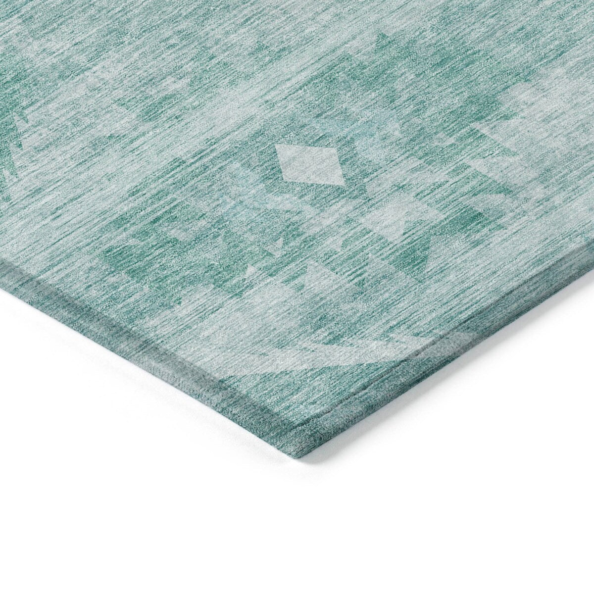 Machine Washable Indoor/ Outdoor Chantille Boho Tribal Rug