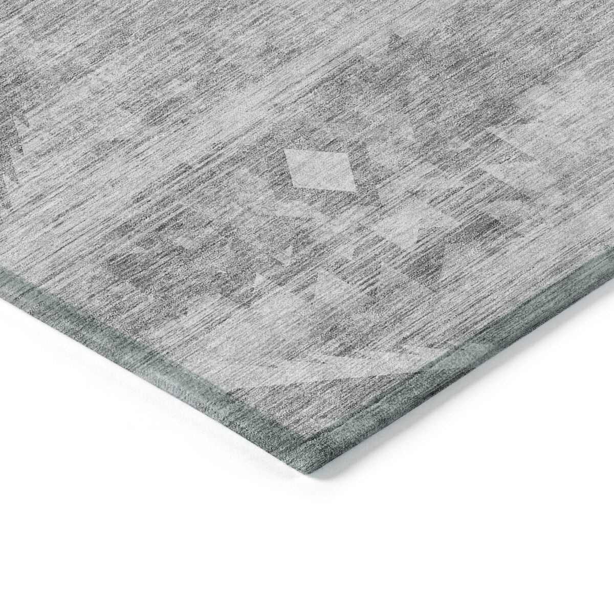 Machine Washable Indoor/ Outdoor Chantille Boho Tribal Rug