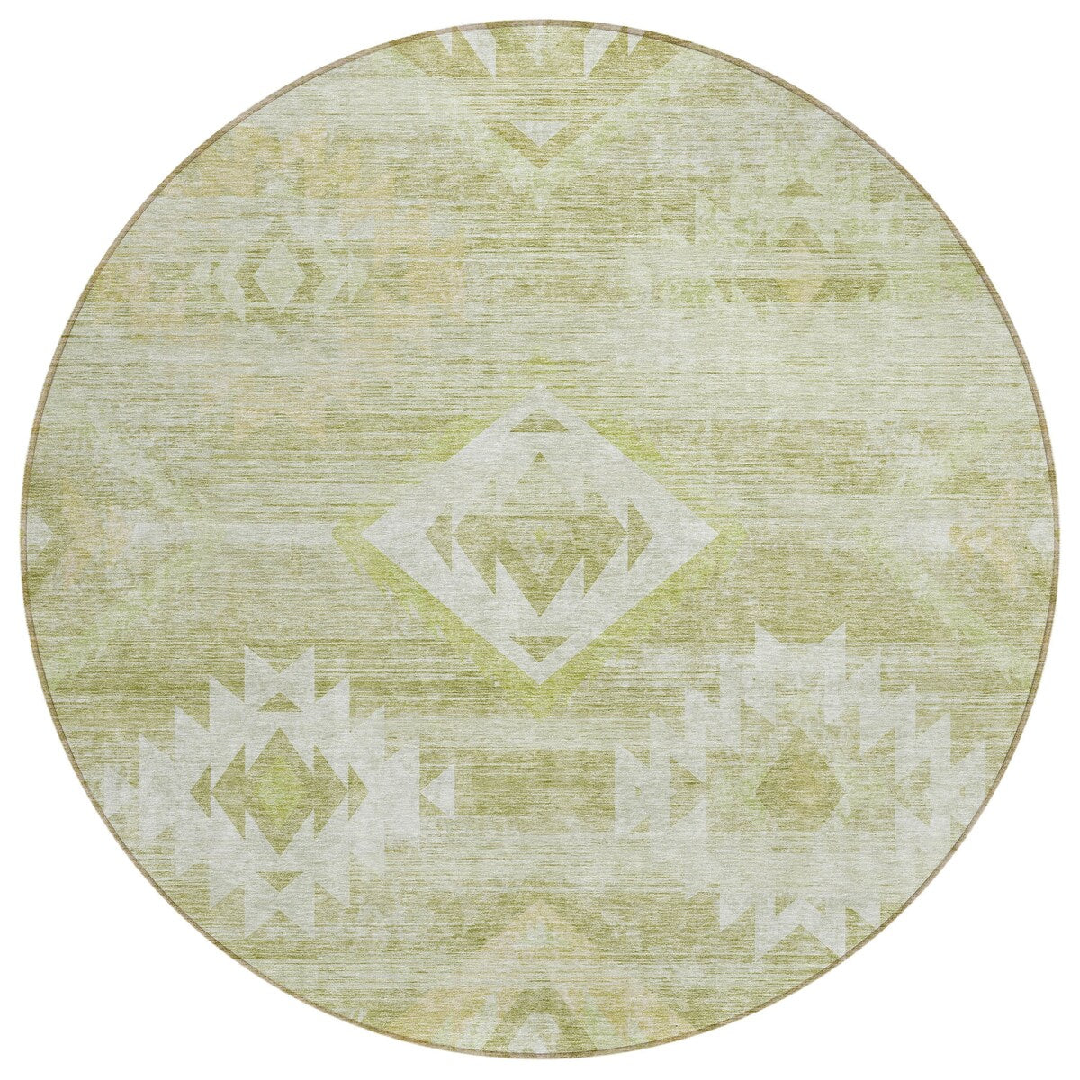 Machine Washable Indoor/ Outdoor Chantille Boho Tribal Rug