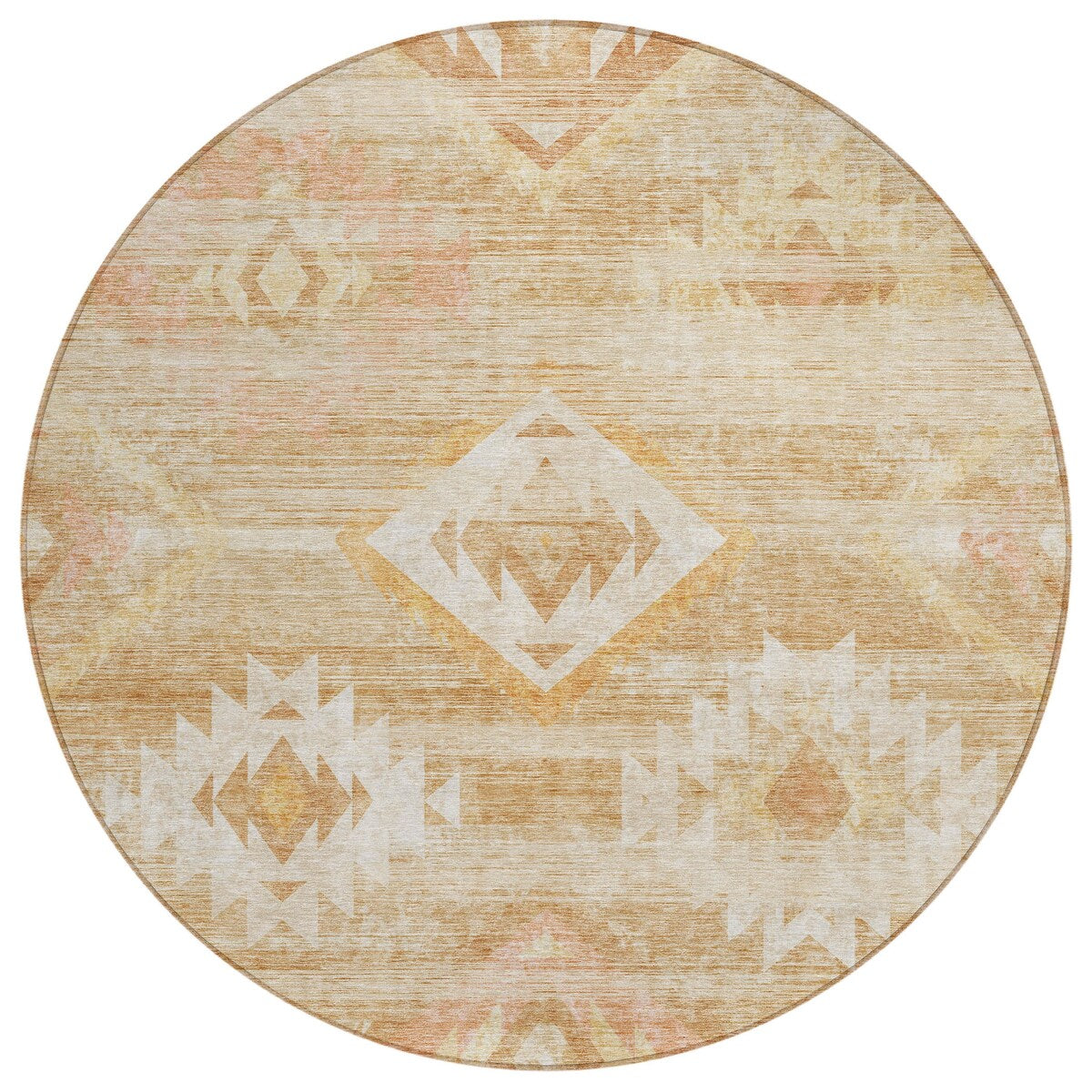 Machine Washable Indoor/ Outdoor Chantille Boho Tribal Rug