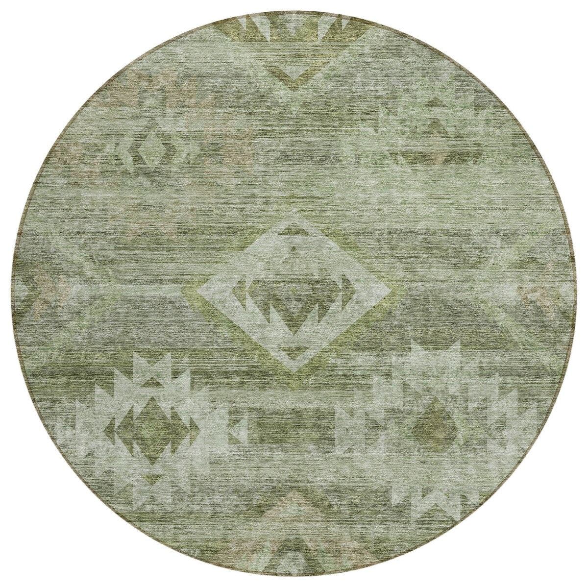 Machine Washable Indoor/ Outdoor Chantille Boho Tribal Rug