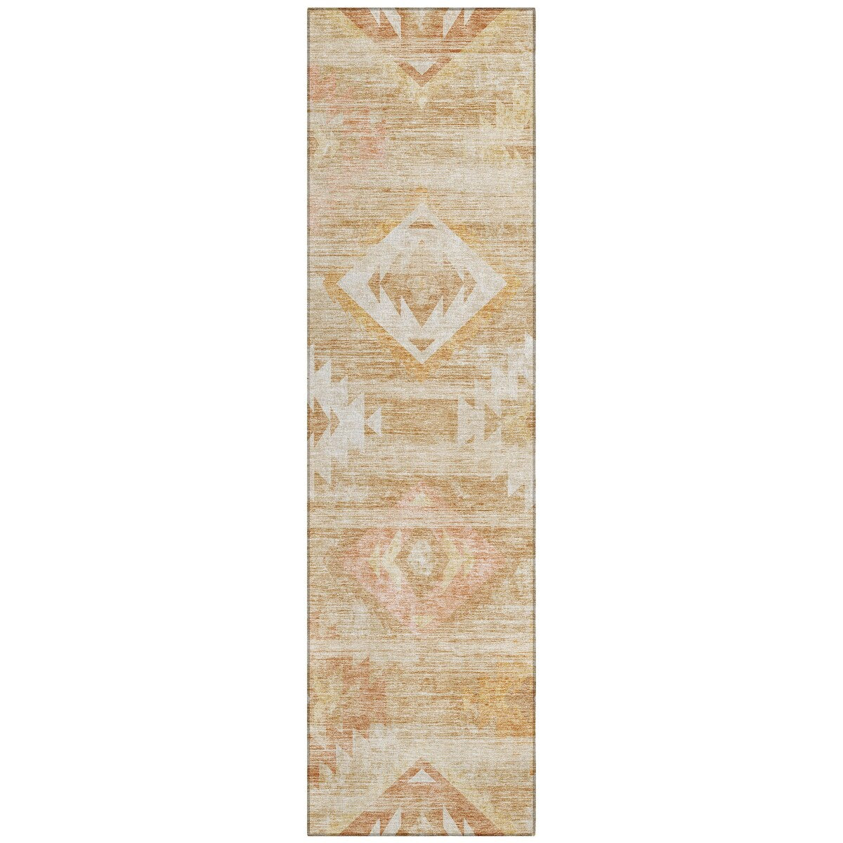 Machine Washable Indoor/ Outdoor Chantille Boho Tribal Rug