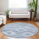 Machine Washable Indoor/ Outdoor Chantille Boho Tribal Rug