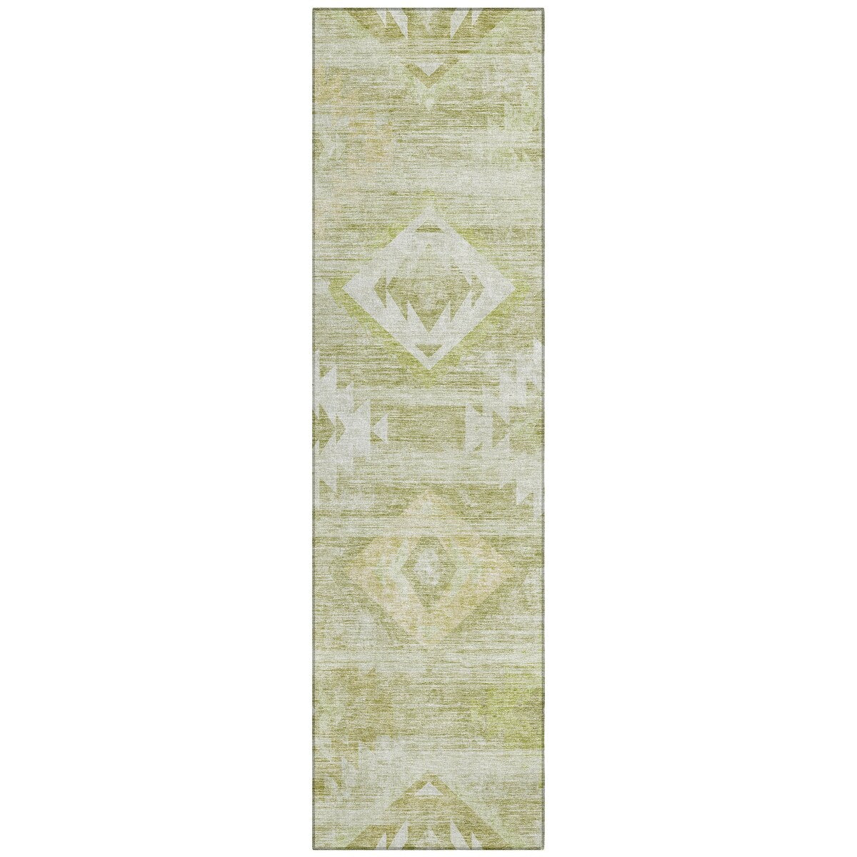 Machine Washable Indoor/ Outdoor Chantille Boho Tribal Rug