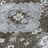 Machine Washable Indoor/ Outdoor Chantille Boho Tribal Rug