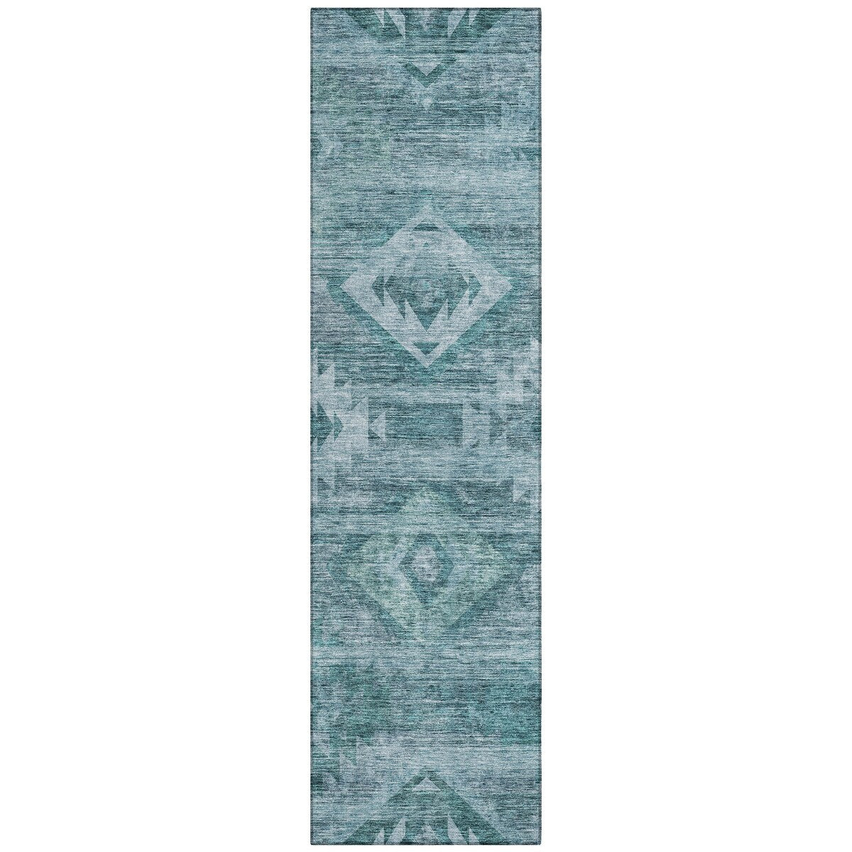 Machine Washable Indoor/ Outdoor Chantille Boho Tribal Rug