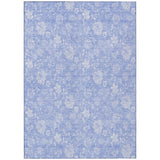 Machine Washable Indoor/ Outdoor Chantille Casual Floral Farmhouse Rug