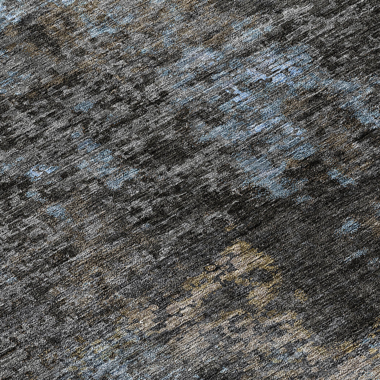 Machine Washable Indoor/ Outdoor Chantille Contemporary Abstract Rug