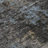 Machine Washable Indoor/ Outdoor Chantille Contemporary Abstract Rug