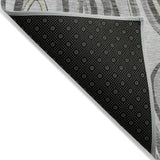 Machine Washable Indoor/ Outdoor Chantille Contemporary Abstract Rug