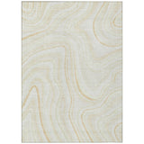 Machine Washable Indoor/ Outdoor Chantille Contemporary Abstract Rug